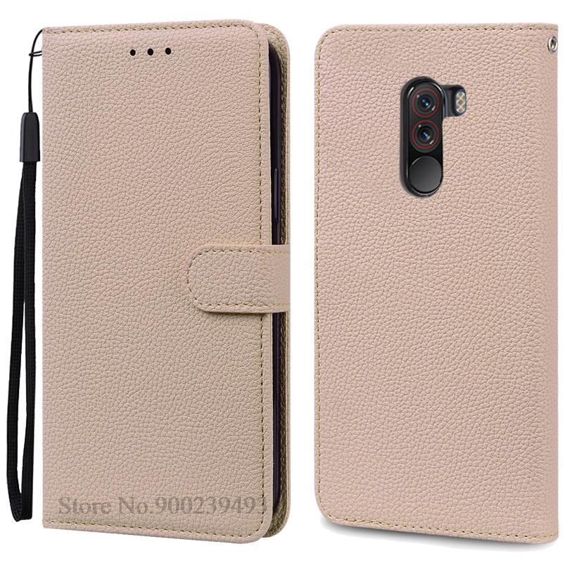 For Xiaomi Pocophone F1 Case Shockproof Wallet Flip Case For Poco F1 Cover Xiaomi Mi Poco Phone F1 Poko F1 PocoF1 Phone Cases