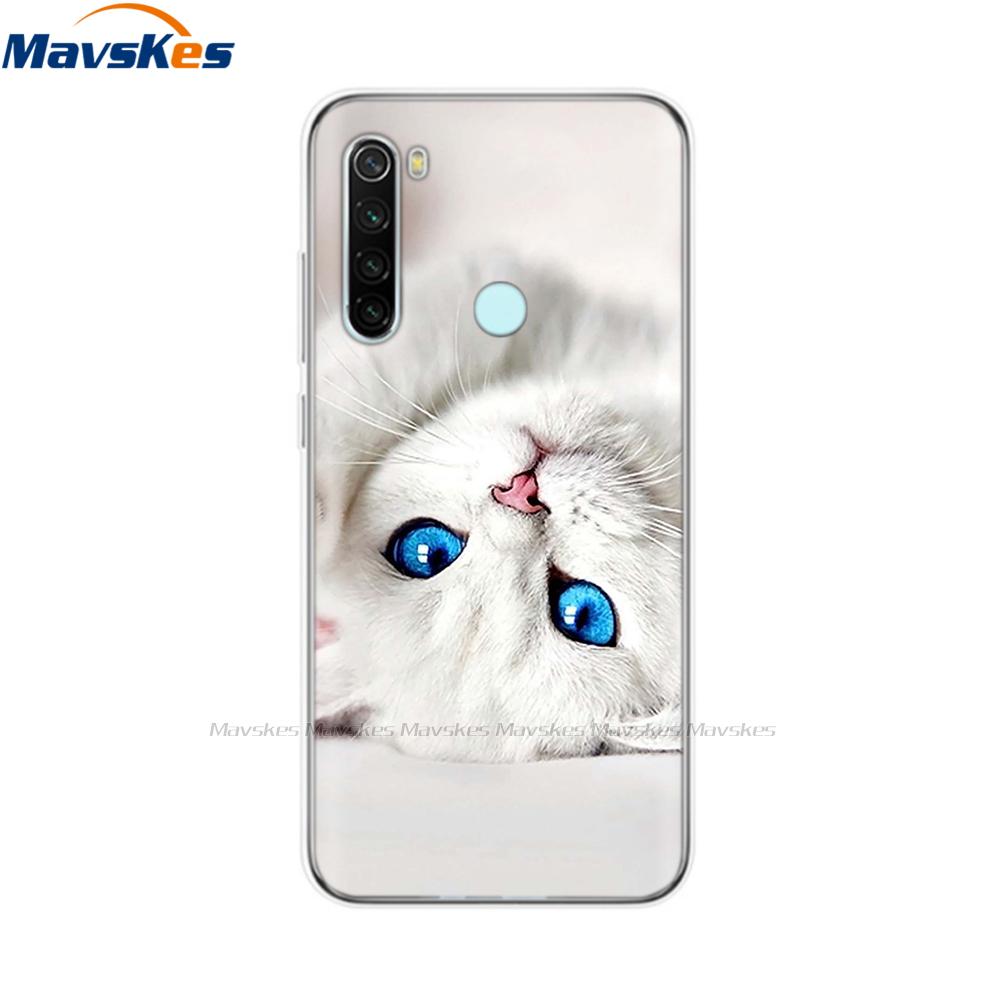 Чехол для телефона для Xiaomi Redmi Note 8T Чехол 6,3" Силиконовый Мягкий ТПУ Задняя крышка для Redmi Note 8 8T Note8 Pro Чехол Защитный корпус Coque