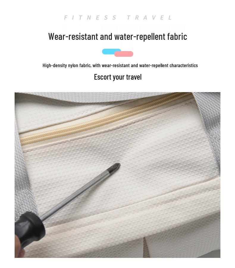 Женская летняя спортивная сумка с отделениями для влажных/сухих вещей, сумка для йоги, отделение для обуви, логотип с принтом,