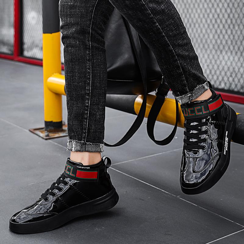 2024 Новые мужские роскошные кроссовки, модные блестящие зеркальные дизайнерские туфли, мужские кроссовки с золотым блеском, уличные хип-хоп мужские кроссовки для скейтбординга