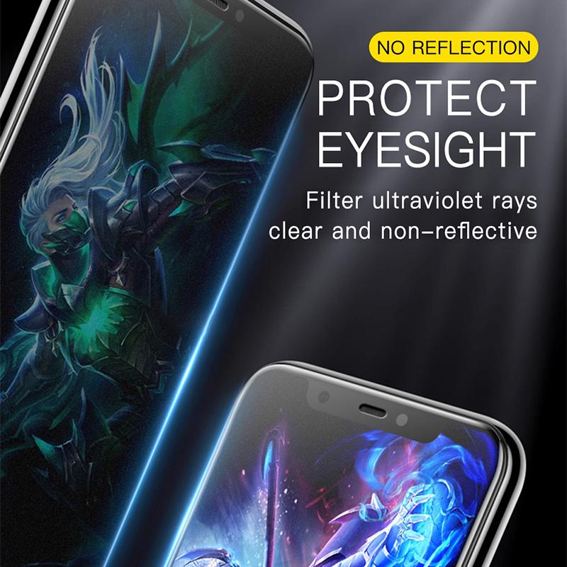Матовое матовое закаленное стекло для Xiaomi Redmi Note 10 9 Pro Huawei P30 Samsung S20 FE A52 A51 iPhone 11 Защитная пленка для экрана от отпечатков пальцев