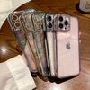 Прозрачный чехол с блестящим лазерным сердечком для Iphone 13 Pro Max 11 12 X Xs Xr 7 8 Plus Se, роскошная мягкая задняя крышка с бриллиантами