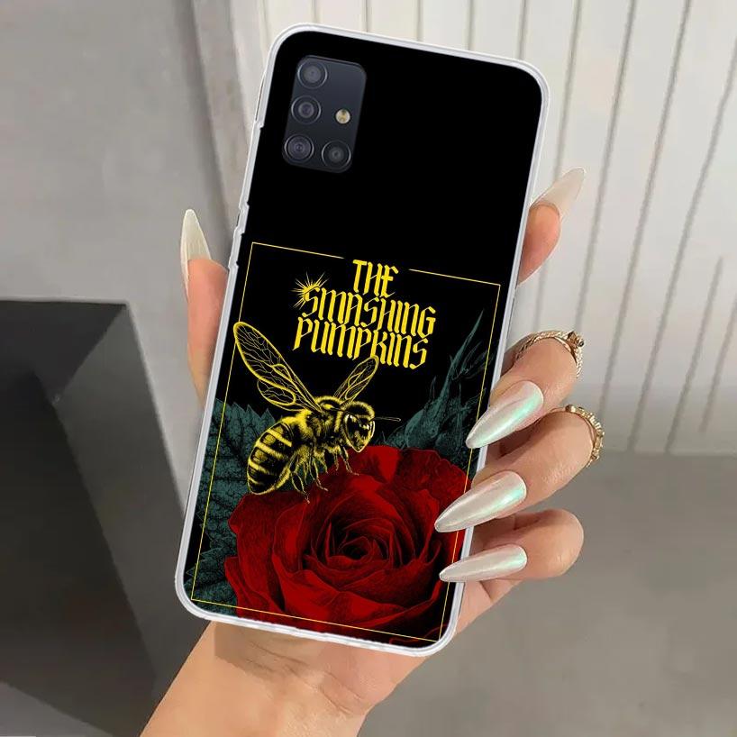 Чехол для телефона Rock The Smashing Pumpkins для Samsung Galaxy A52 A32 A22 A12 A02S A50S A30S A10S Note 20 Ultra 10 Plus S10 A31 A20 A