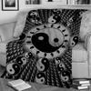 Chinese 3D Tai Chi Bagua Yin Yang  Blanket,Soft Throw Blanket for Home Bedroom Bed Sofa Picnic Travel Office Cover Blanket Kids
