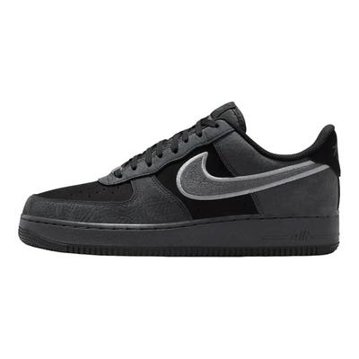 Кроссовки Унисекс Air Force 1 07 LV8 Черный Темно-Дымчатый Dk-Smoke-Grey-Smoke-Grey IB6842-002