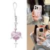 Fashionable Phone Charm Multifunctional Phone Pendant Cute Bowknot Keychain Pendant Phone Jewelry Gift for Fashion Lover