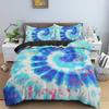 Абстрактный Красочный Комплект Постельного Белья Тай-Дай Односпальный Полуторный Двуспальный Квинсайз Кингсайз Суперкинг Комплект Постельного Белья