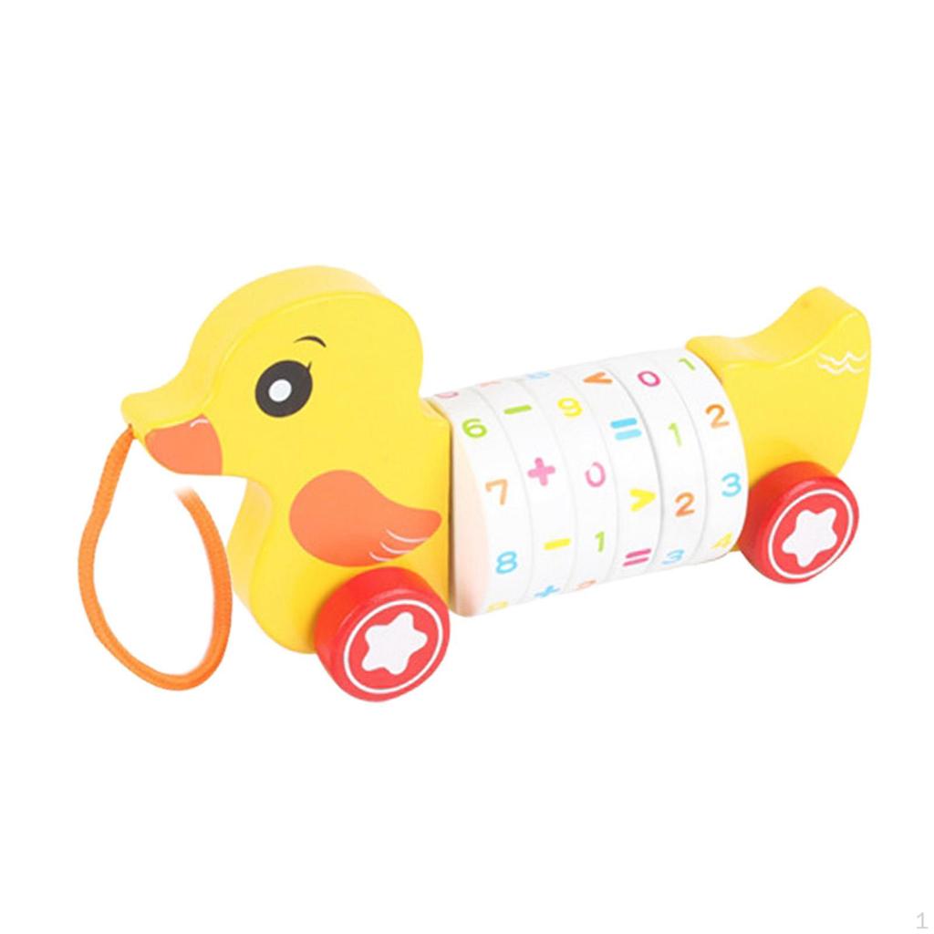 Игрушки-каталки с животными, Игрушка для изучения арифметики, Игрушка в подарок на день рождения для детей