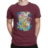 Футболка унисекс с авантюрным и вдохновляющим рисунком из мультфильма Digimon Adventure, хлопковые топы, новинка, с коротким рукавом, с круглым вырезом, подарок на день рождения