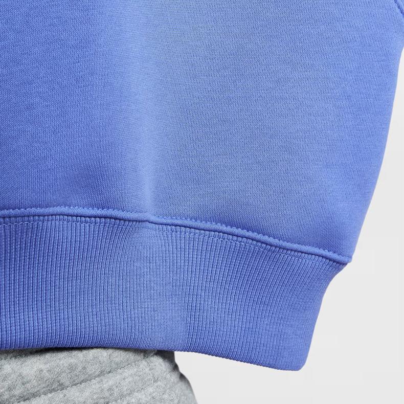 Nike Sweatshirts Women's Light Medium Blue Hooded Thickened Regular IF0259-460