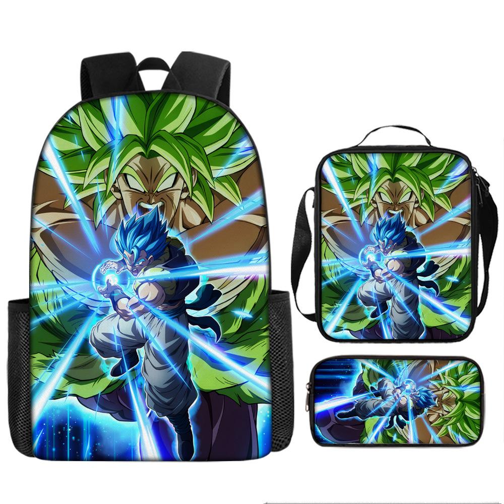 Школьная сумка Dragon Ball Мультяшный детский рюкзак Dragon Ball Super, Портфель, Пенал