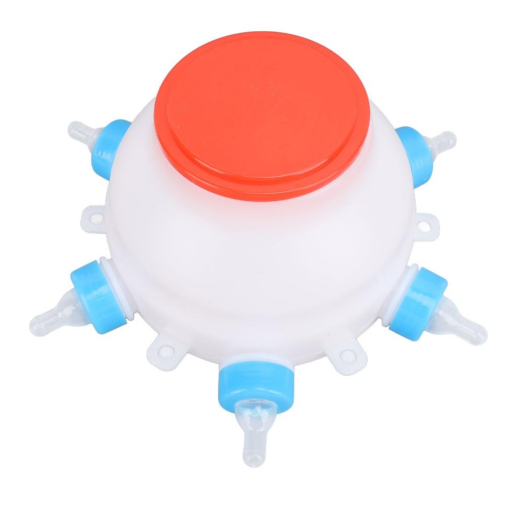 13 Pcs Set 2.6 Quart Lamb Milk Bottle Thickened Piglet Feeder Bottle Young Livestock