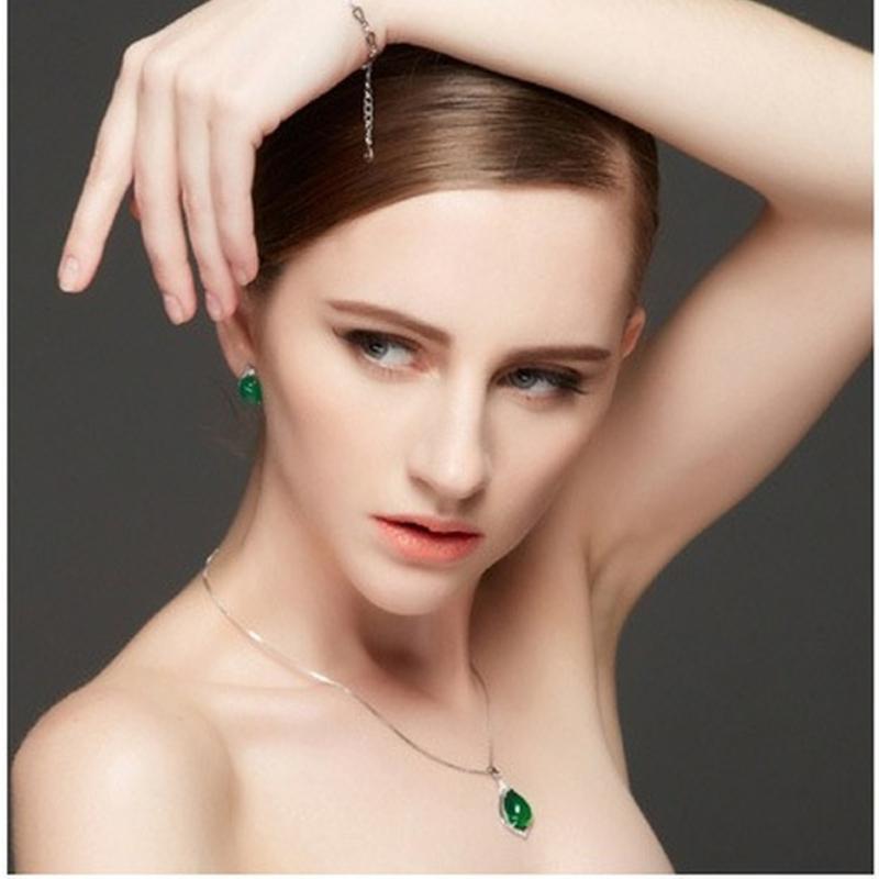 Sace Gems Женское ожерелье, кулон, медный сплав, циркон, модный подарок