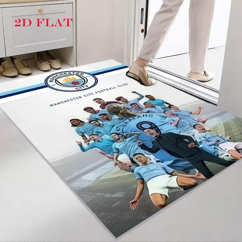 Eternal MCFC Spirit Carpet Rug for Living Room Bedroom Home Sofa Decoration,Kids play Nonslip Floor Mat