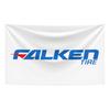90X150см F-Falkens Шина Флаг Гонки Автомобильная Шина Гобелен Полиэстер Цифровая Печать Баннер Для Гаража Настенное Искусство Наружное Украшение