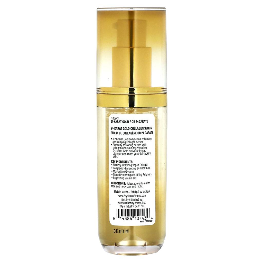 Physicians Formula 24K Gold Collagen Serum, 1 Fl Oz (30 Ml)