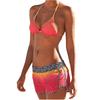 Women Padded Tankini Set Sporty With Shorts Bikini Swimsuit Swimwear Bathing