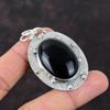 Black Onyx Pendant 925 Sterling Silver Pendant Handmade Brand New Jewelry Very Pretty Gemstone Pendant Gift For Mother Latest Design Pendant