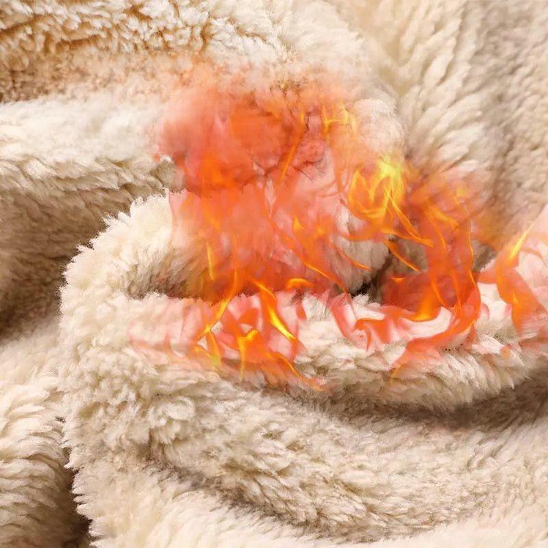 Мужские брюки из плюша на молнии осень/зима — плотные, свободные, прямые, большого размера, доступны в трех цветах