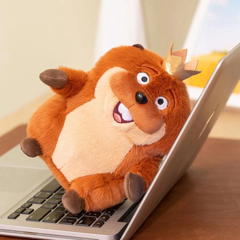 Adorable Beaver Soft Buddy Silky Hoppers King George Filled Critter Figure Toon Beaver Cuddly Toy Cute Birth Day Favor House Display