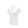 Training Series Simple Versatile Comfortable Solid Color Breathable Short Sleeve Polo Shirt Women Tops 162537123-1
