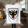 1PC AFC Wimbledon Print Flannel Blanket, High quality Comfortable for All Seasons, Home Decor, Warmth and Comfort, Perfect for Christmas Gifts