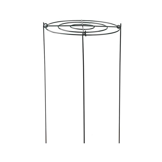 Кольцо для поддержки цветов. Полезная твердая металлическая опора для цветов пионов для сада.