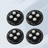 4pcs Mute Ball Universal Wheel Self Adhesive Type 4-ball Pulley Furniture Casters Wheels  Furniture