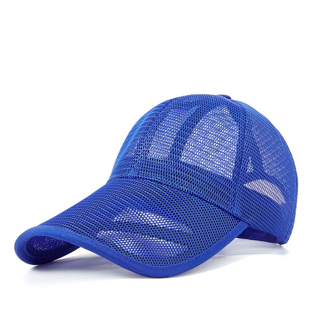 Quick-dry Mesh Baseball Cap Adjustable Sports Mesh Caps Trucker Cap Men Snapback Hat  Summer