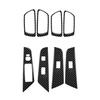 8Pcs Carbon Fiber Interior Door Control Kit Cover Trim For Toyota Camry 2015-17