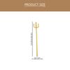 Trident Costume Fork Halloween Ornament Prop Costumes Cosplay Demon Decor Gold Accessories