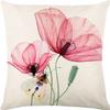 Plant and Flower Print Pillow Case Car Home Sofa Living Room Linen Pillow Cushion Nordic Style