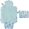 Milk&Moo Sangaloz Baby Changing Pad, Waterproof Portable Changing Pad Clutch