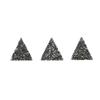Iron-on Transfer Motif Customization Textile Triangle Black 1 Cm