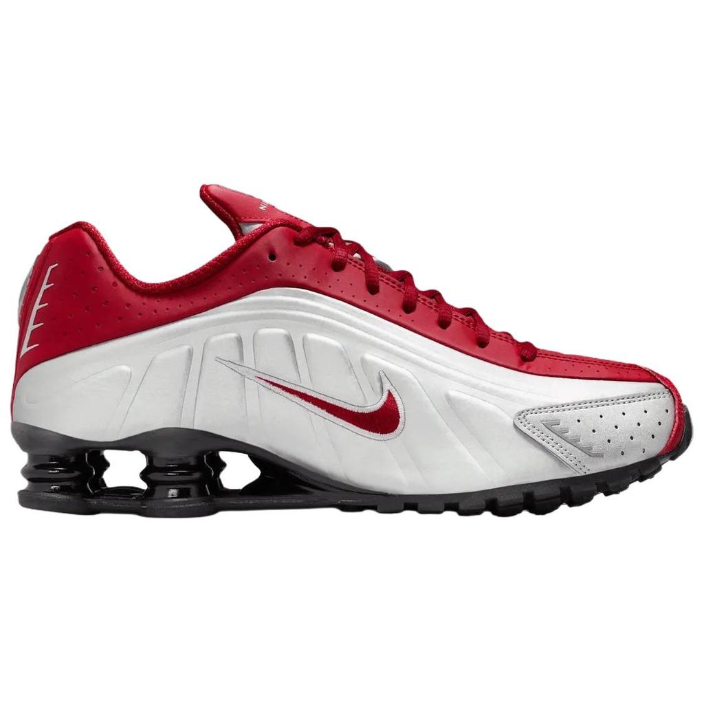 Nike Shox R4 Дышащие Беговые Кроссовки Мужские Серебристый Красный HQ1988-009