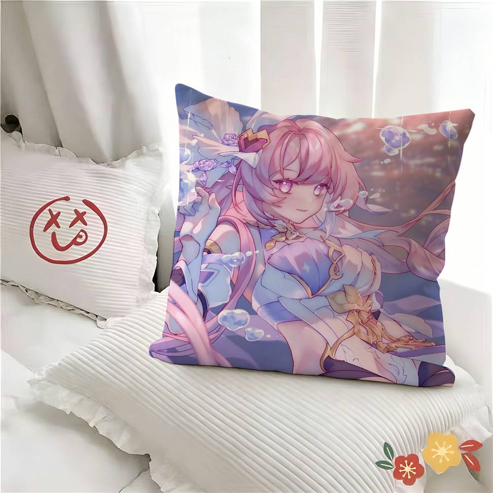 Pc Элизия Honkai Impact rd Наволочка Модная Квадратная Наволочка Спальня Диван Комната Ins Декор Отдых