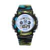 Military Sports Children Watch Colorful Back-light LED Digital Watch Luminous Waterproof Electronic Watch for kids Boys girls