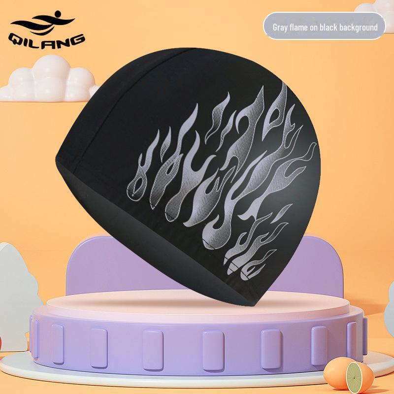 Нейлоновая шапочка для плавания для мужчин: Мягкие, удобные, защищающие уши, не сдавливающие, огнестойкие.