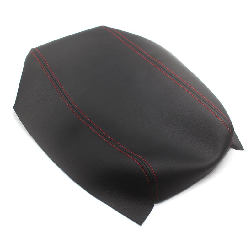 Car Interior Center Armrest Console Box Cover Microfiber Leather Sticker Trim For Toyota Prius 2004 2005 2006 2007