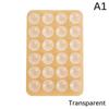 Double Side Silicone Suction Pad For Mobile Phone Fixture Suction Cup Backed 3M Adhesive Silicone Rubber Sucker Pad For Fixing