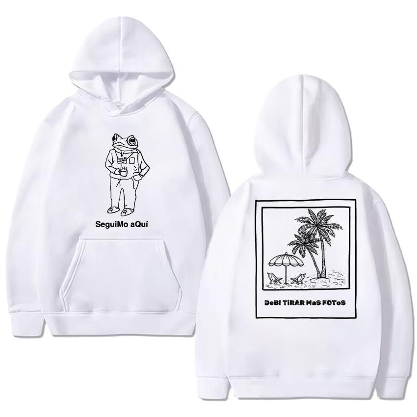 Double Sided Printed Streetwear Men Women Vintage Hip Hop Hoodie Unisex Fleece Long Sleeve Pullovers
