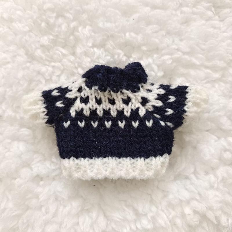 Аксессуары для одежды для куклы Лабубу: Свитер, кардиган и шарф (Кукла в комплект не входит.) - В наличии