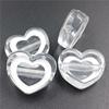 4pcs Acrylic Transparent Drip Oil Love Beads DIY Handmade Material Jewelry Phone Case Accessories