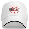 Motley Crue Метал Рок Наряды Бейсболка Мужская Женская Формальный Головной Убор Рок Группа Папина Шляпа Модная Снэпбек Шляпа Регулируемая Посадка