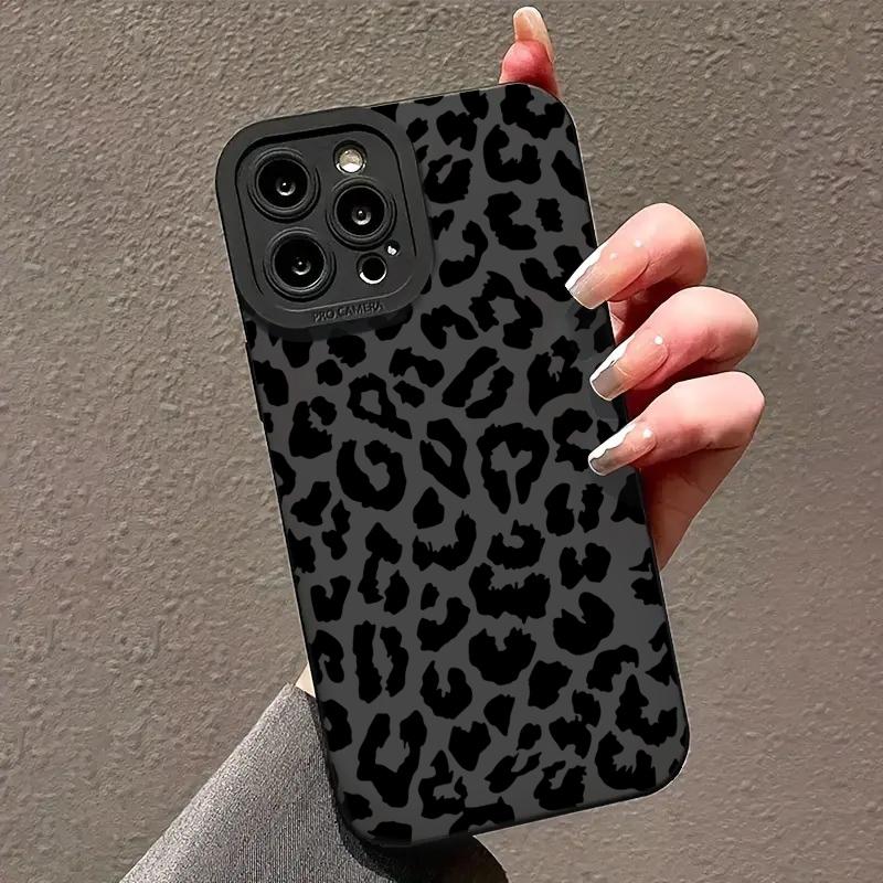Leopard Print Pattern Phone Case For 15 Cases iPhone 14 13 12 11 16 Pro Max XS X XR 7 8 Plus SE 2 Shockproof Bumper Cover