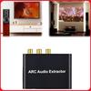 HDMI-совместимый аудиоэкстрактор ARC Конвертер канала возврата ARC ARC в SPDIF Коаксиальный L/R 3,5 мм разъем для HDTV-динамика
