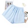 Spring and Summer New Cotton and Linen Shorts Women's Outer Wear Thin A- Shown Wide Leg High Waist Slimming Plus Size Loose Casual Shorts for Women