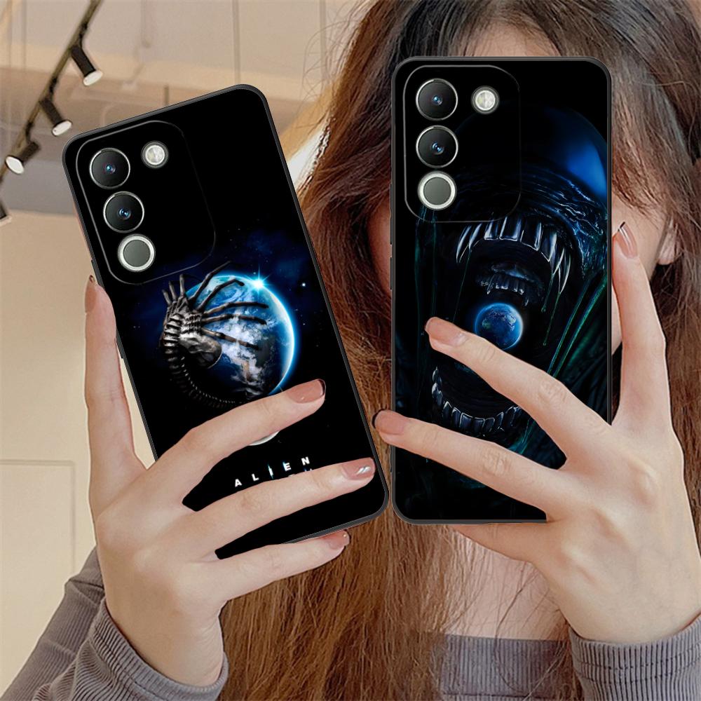Чехол для мобильного телефона Alien Earth для VIVO Y77 76 75 74 73 72 58 56 55 51 50 38 36 Y19 Y18 Y03 Y01 5G Цветная печатная крышка
