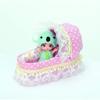 Takara Tomy Licca LF-11 Triplet Baby Doll Stroller Toy for Pretend Play Ages 3 and Up