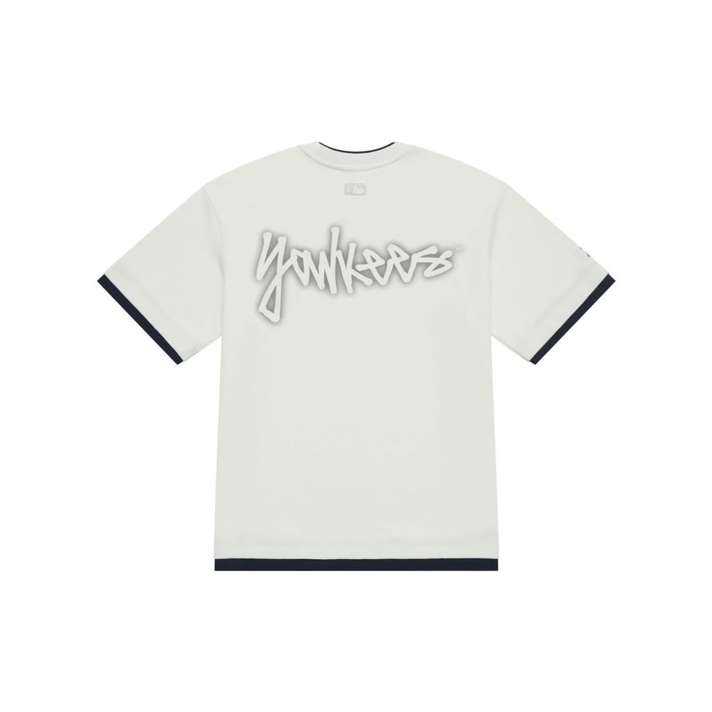 MLB Футболка унисекс New York Yankees Базовая коллекция SS26 3ATSB0963-50IVS